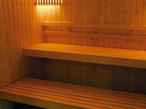 Sauna del Centro Municipal Acuático y Deportivo