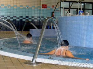 Piscina de hidroterapia del Centro Municipal Acuático y Deportivo
