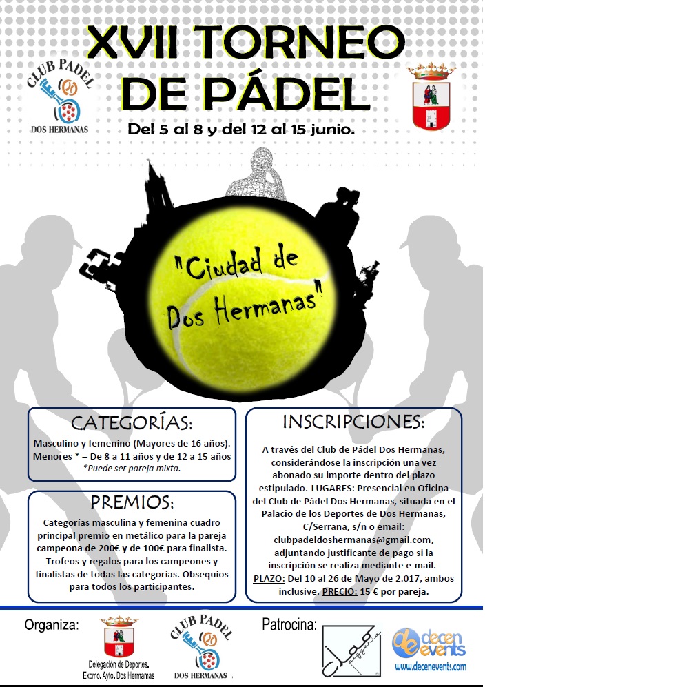 XVII Torneo de Pádel Ciudad de Dos Hermanas