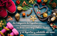 La Delegacion de Deportes os desea unas muy Felices Fiestas