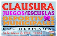 Clausura Juegos Deportivos Municipales