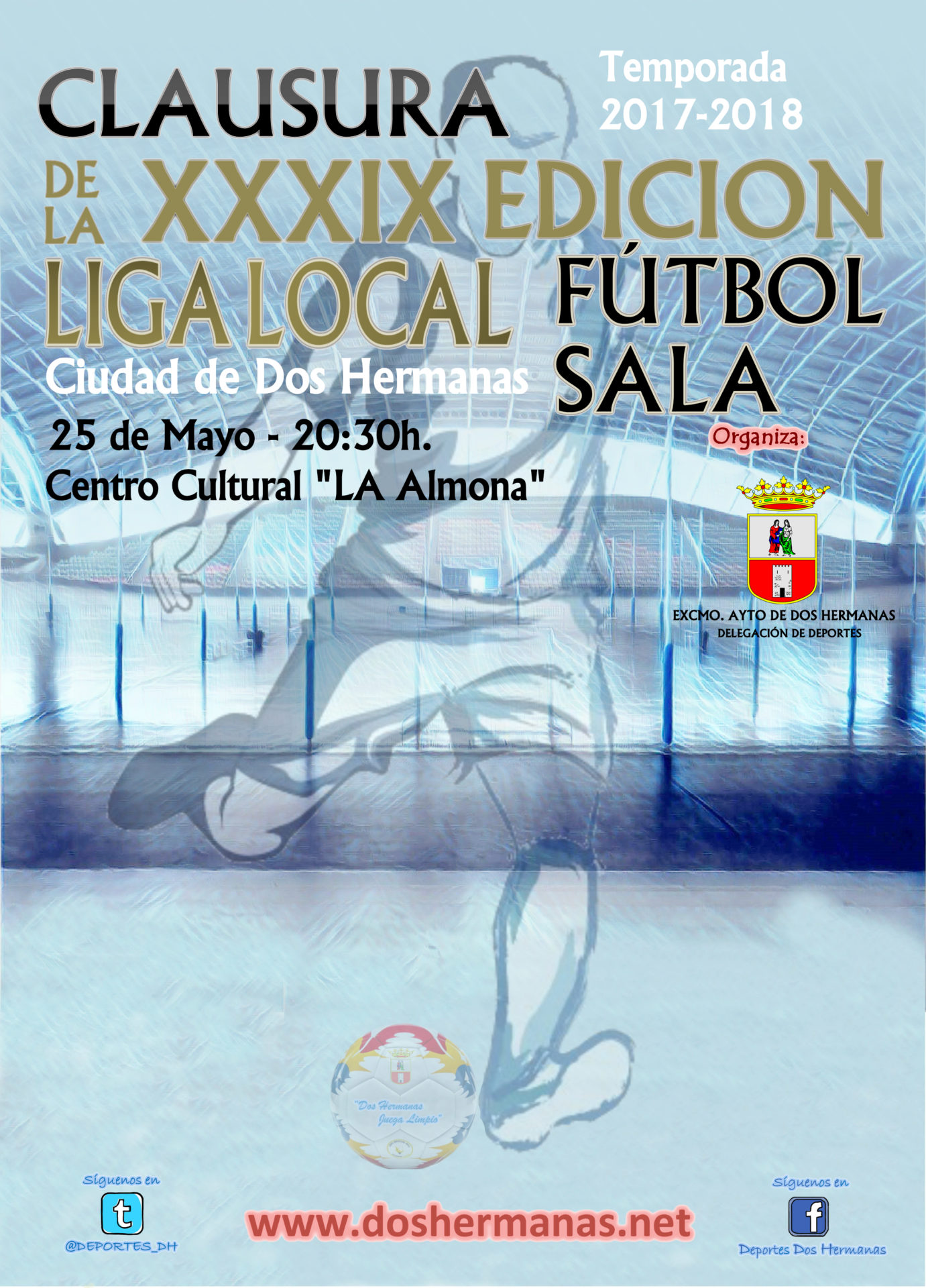 Clausura de la XXXIX Edición de la Liga Local de Fútbol Sala