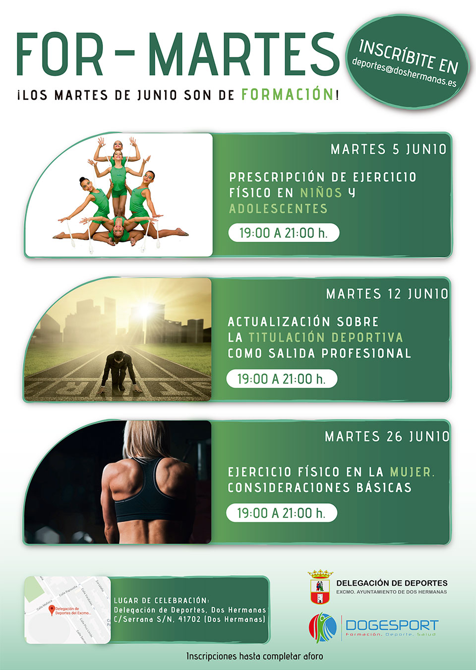 For-Martes ¡Los martes de junio son de Formación!
