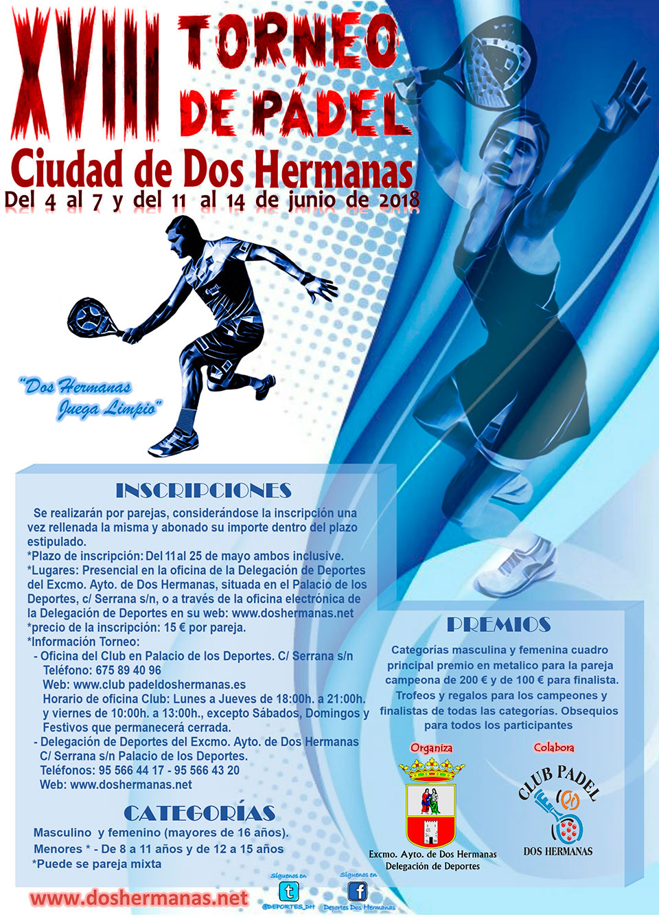 XVIII Torneo de Pádel Ciudad de Dos Hermanas