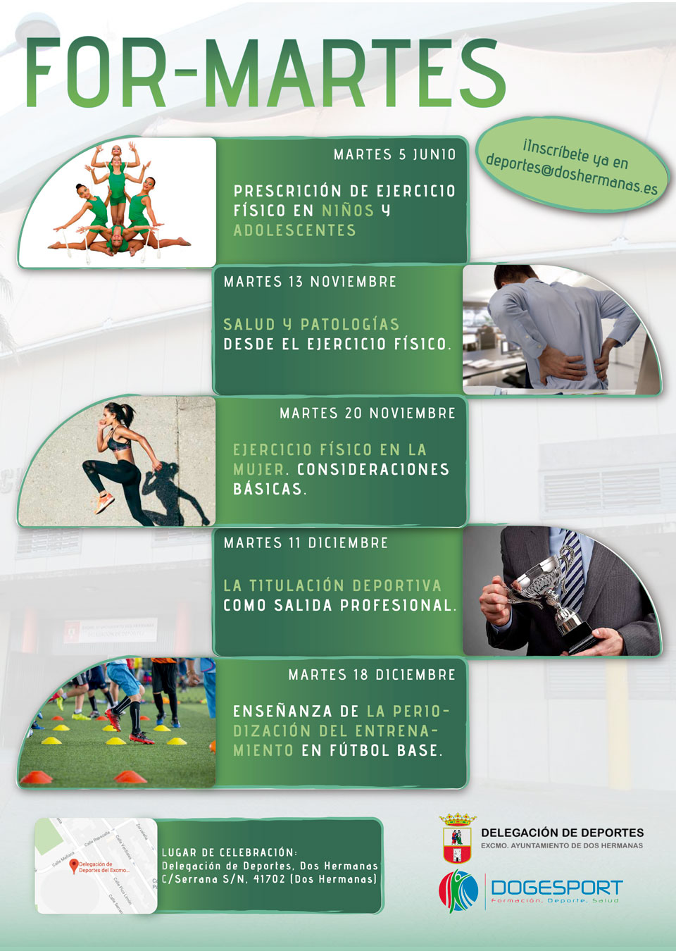 For-Martes ¡Los martes de noviembre y diciembre son de Formación!