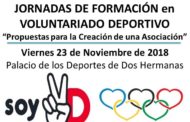 Jornadas de Formación en Voluntariado Deportivo “Propuestas para la Creación de una Asociación”
