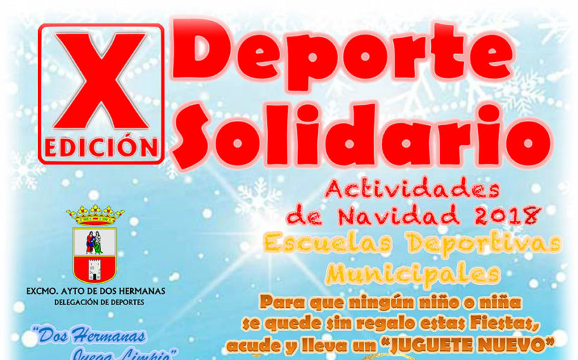 X Edición Deporte Solidario “Juguetes para una ilusión”