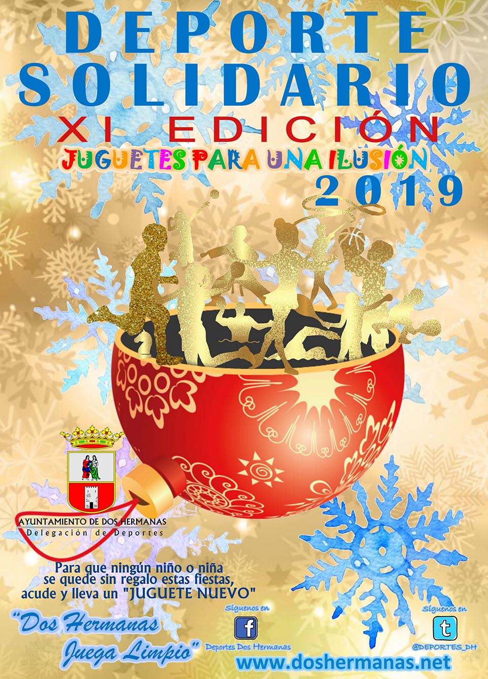 XI Edición Deporte Solidario “Juguetes para una ilusión”