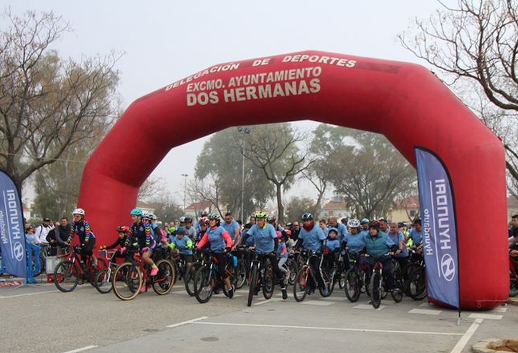 Más de 2.000 personas en el XXXVIII Día de la bicicleta de Dos Hermanas