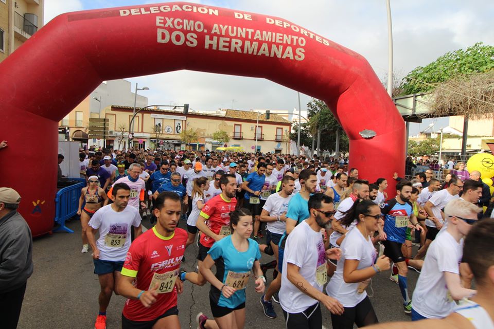 Celebrada con récord de participación la IV Carrera popular contra la violencia de género de Dos Hermanas