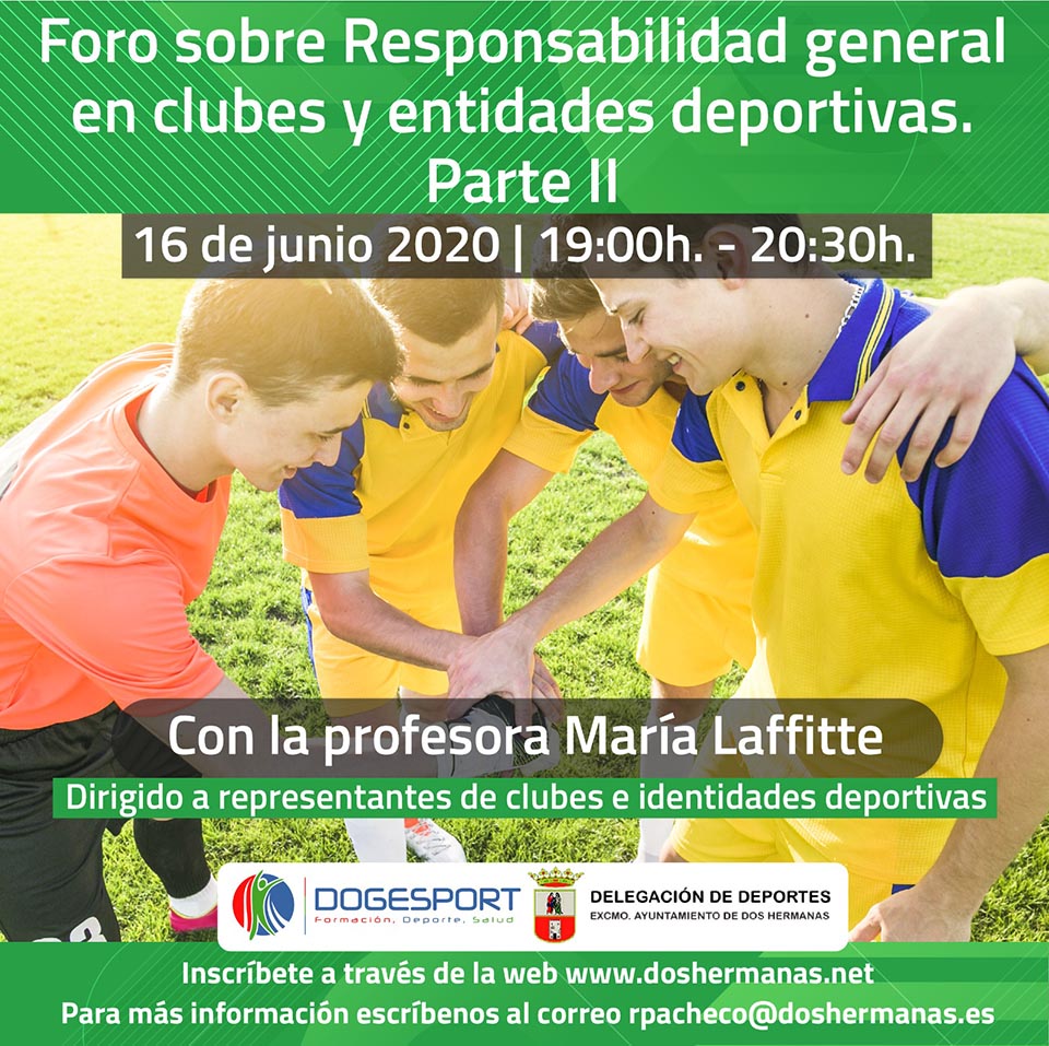 Responsabilidad general en clubes y entidades deportivas. 2ª Parte