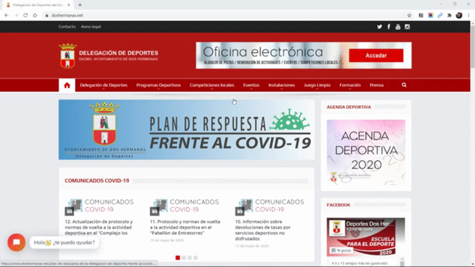 Como acceder al Campus de Verano desde la Oficina Electrónica