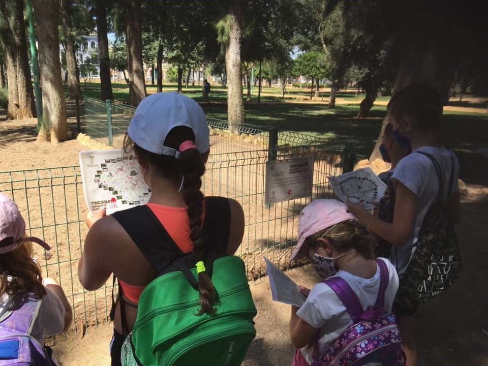 Inaugurado en La Alquería el circuito de yincanas de los parques municipales