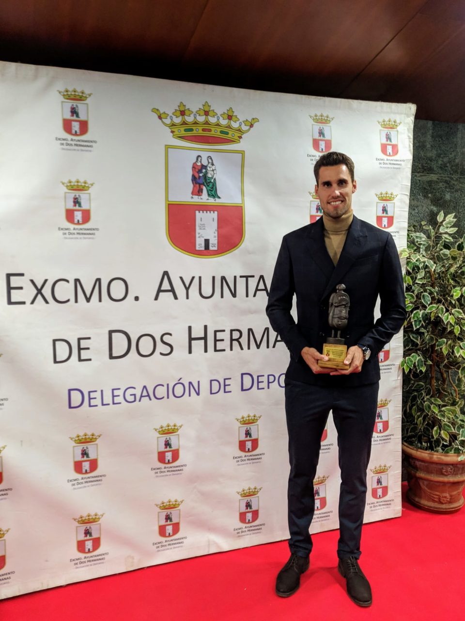 Jaime Canalejo, Premio Real Alcázar en la Fiesta del Deporte de Sevilla 2020