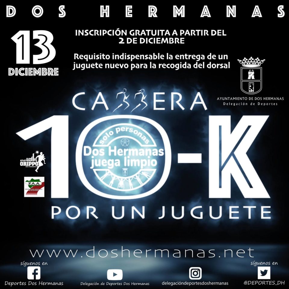 Carrera 10-K Dos Hermanas Juega Limpio "Por un Juguete"