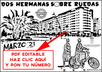 Dorsal Dos Hermanas sobre Ruedas