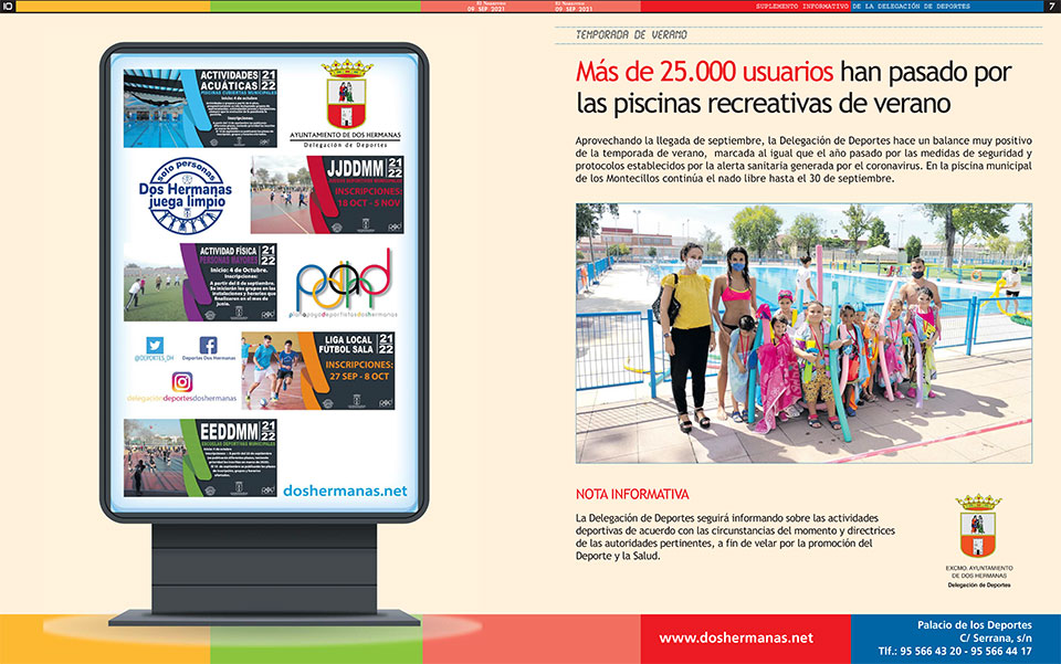 Suplemento Informativo Delegación de Deportes 9-septiembre-2021