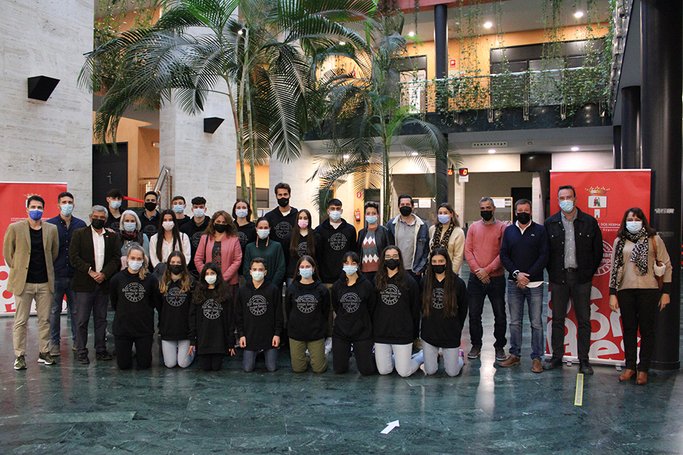 Recepción a los Deportistas del Plan de Apoyo a Deportistas (PADDH)