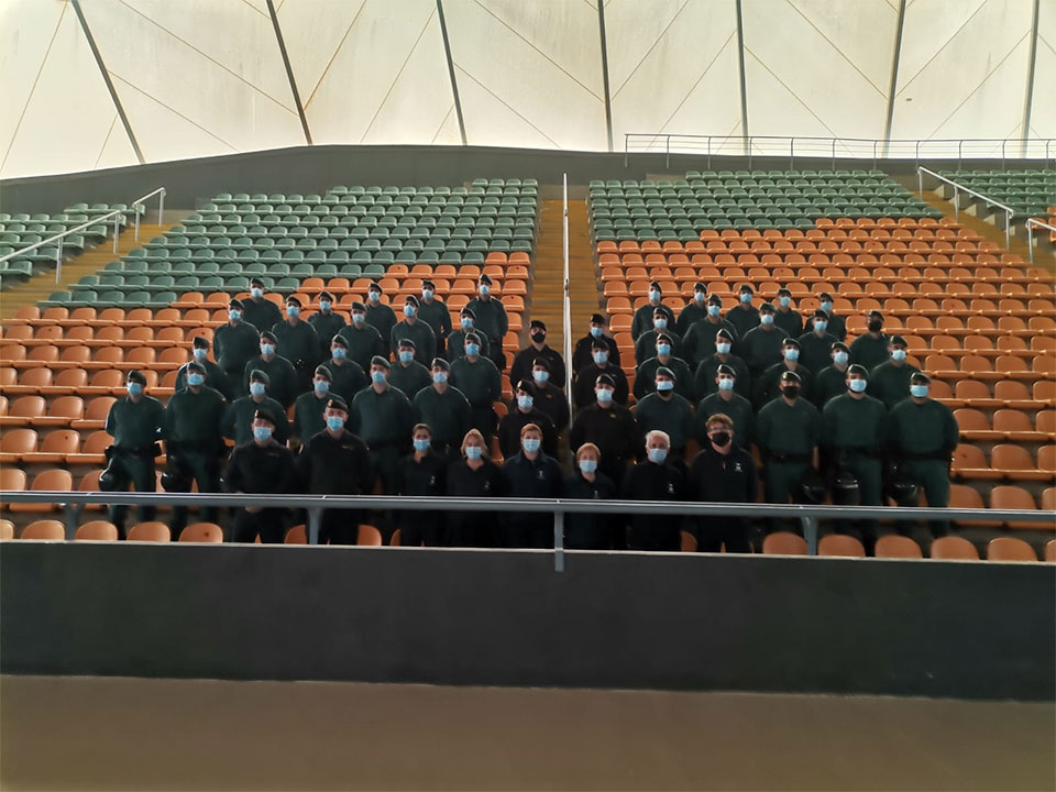 Colaboración de la Delegación de Deportes de Dos Hermanas y la Guardia Civil