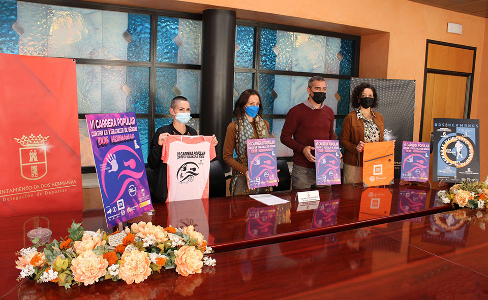 Presentación de la VI Carrera contra la Violencia de género de Dos Hermanas