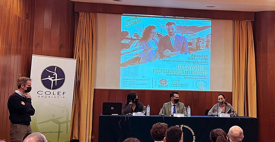 La Delegación de Deportes de Dos Hermanas, presente en el encuentro ‘Cooperar es sumar’