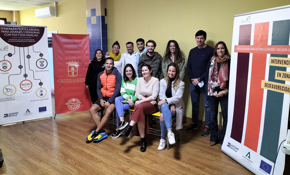 Colaboración de la Delegación de Deportes de Dos Hermanas con Autismo Sevilla