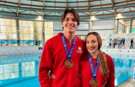 Triple medalla nacional de invierno en natación artística