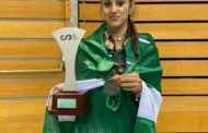 María Ojeda, subcampeona nacional con la selección andaluza