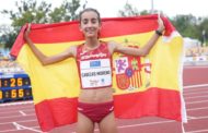 Bronce continental y récord de España para Carla Cabezas