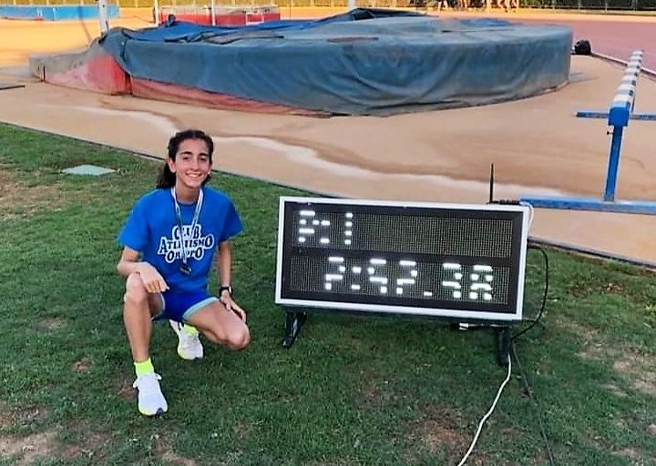 Doble récord de Carla Cabezas en la antesala del Festival Olímpico de la Juventud