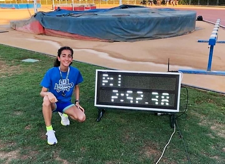 Doble récord de Carla Cabezas en la antesala del Festival Olímpico de la Juventud