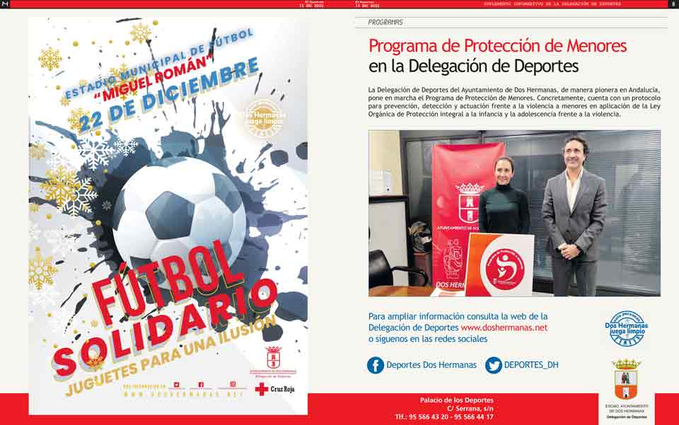 Suplemento Informativo Delegación de Deportes 15-diciembre-2022