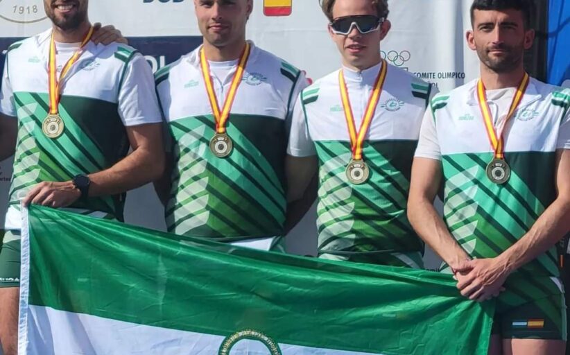 Jaime Canalejo Pazos gana tres oros en los Campeonatos de España remo