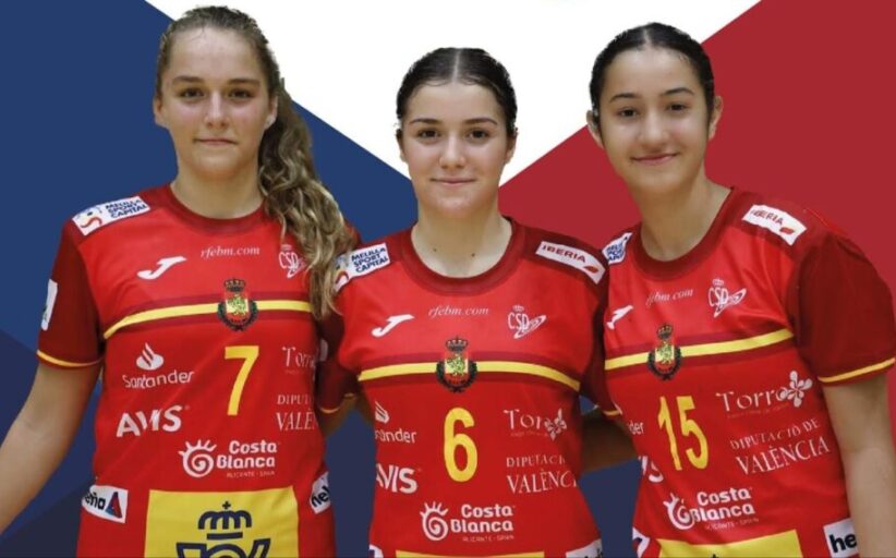 Marta Regordan, Carmen Fidalgo y Belén Rodríguez a la selección