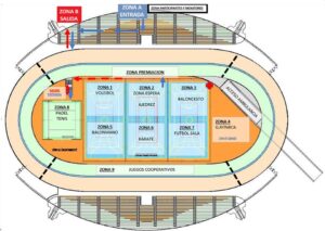 Clausura Escuelas y Juegos Deportivos Municipales | Mapa espacio