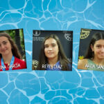 Marina García, Reyes Díaz y Aroa Sánchez