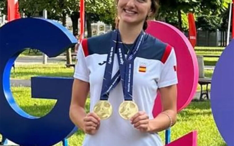 Marina García Polo doble medalla de oro en el Europeo