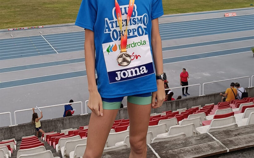 Carla Cabezas Moreno, subcampeona de España en los 3000 metros