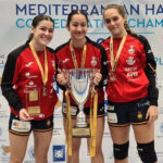 Marta Regordán, Belén Rodríguez y Carmen Fidalgo campeonas del Torneo 4 Naciones