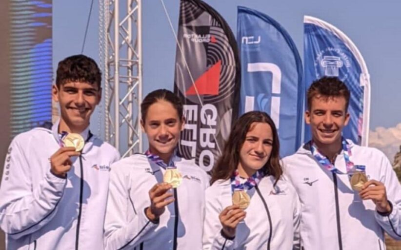 Cristóbal Vargas se corona Campeón de Europa Junior en aguas abiertas