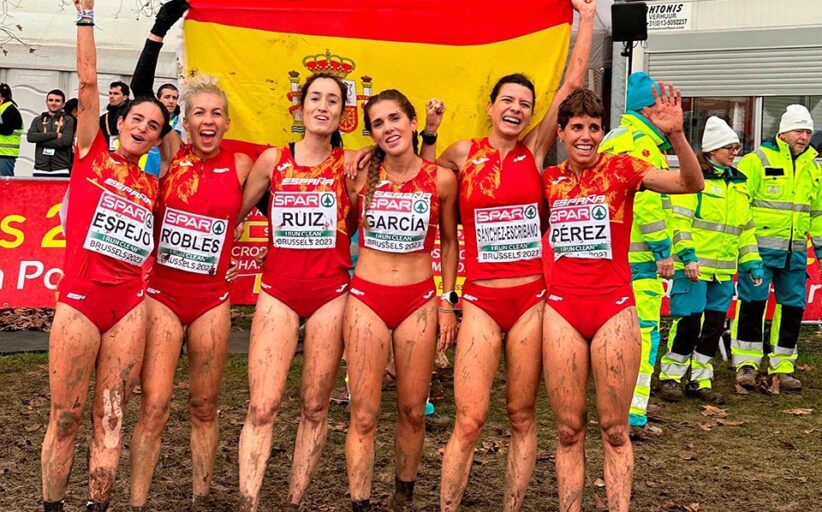 Carolina Robles, subcampeona de Europa de Cross con el Equipo Nacional