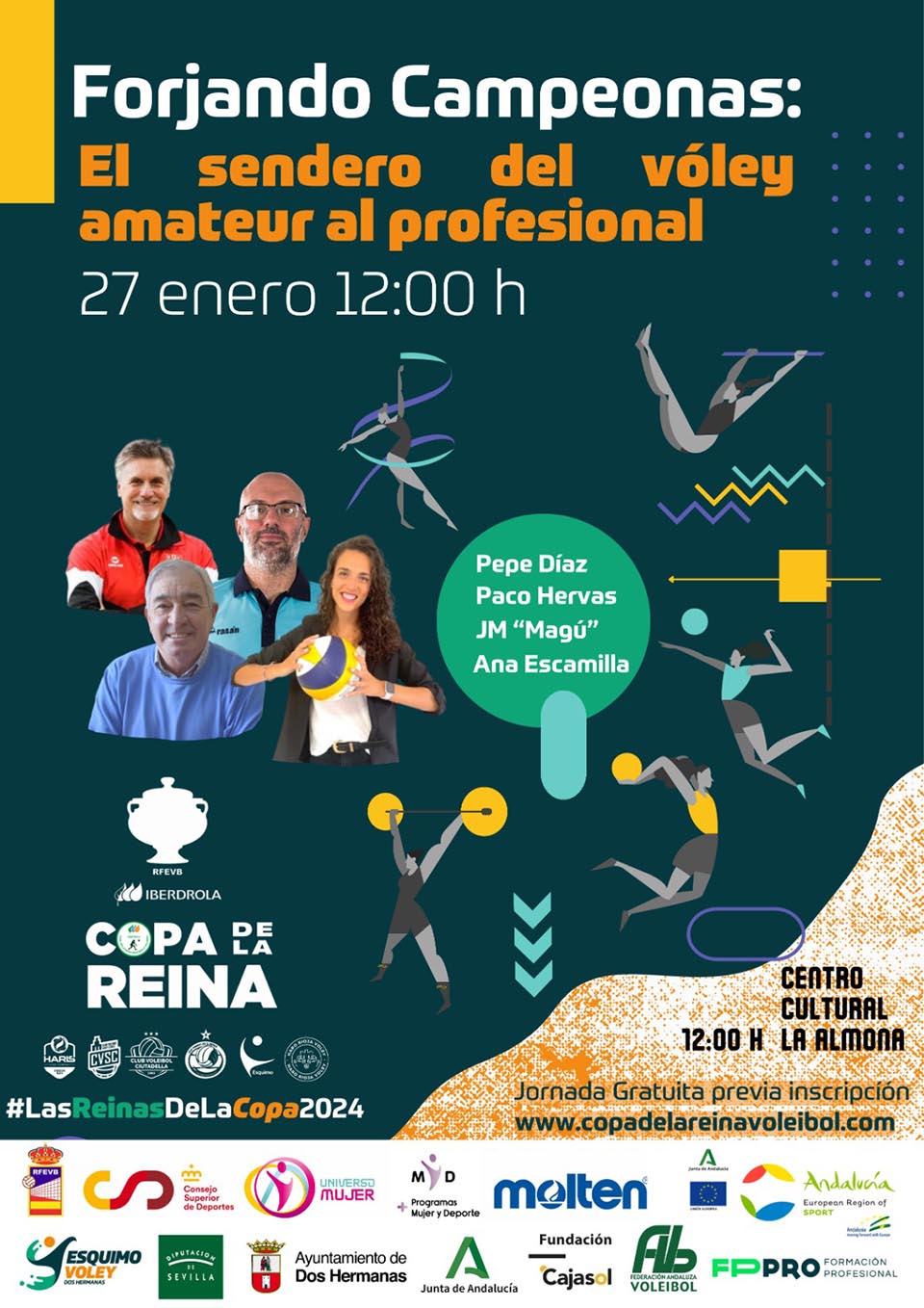 Jornadas de Formación: “Forjando campeonas: el sendero del vóley amateur al profesional”