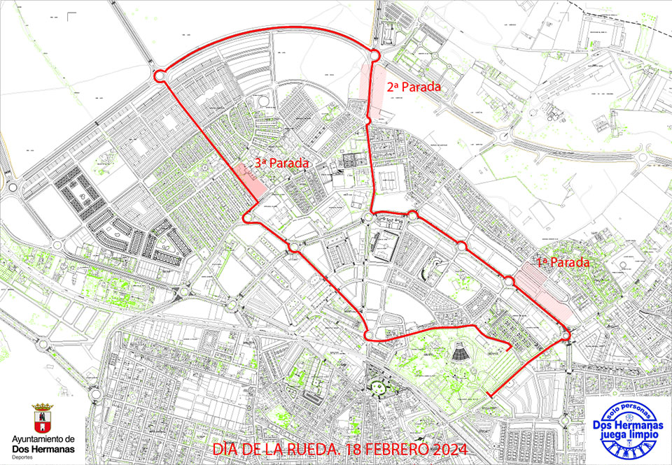 Recorrido del Día de la Rueda 2024