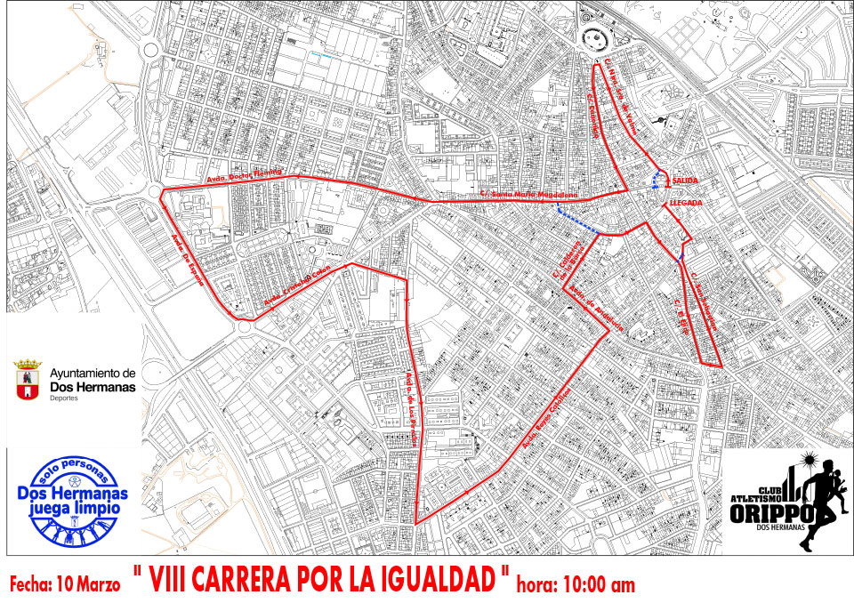 VIII Carrera por la Igualdad | Recorrido