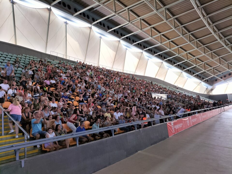 Más de 4.000 personas se dan cita en el Palacio Municipal de los Deportes