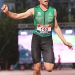 Carlos Dorado, campeón de España Sub-20 en 100 metros lisos