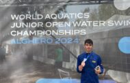 Cristóbal Vargas logra bronce en el relevo mixto del Mundial Júnior de Aguas Abiertas