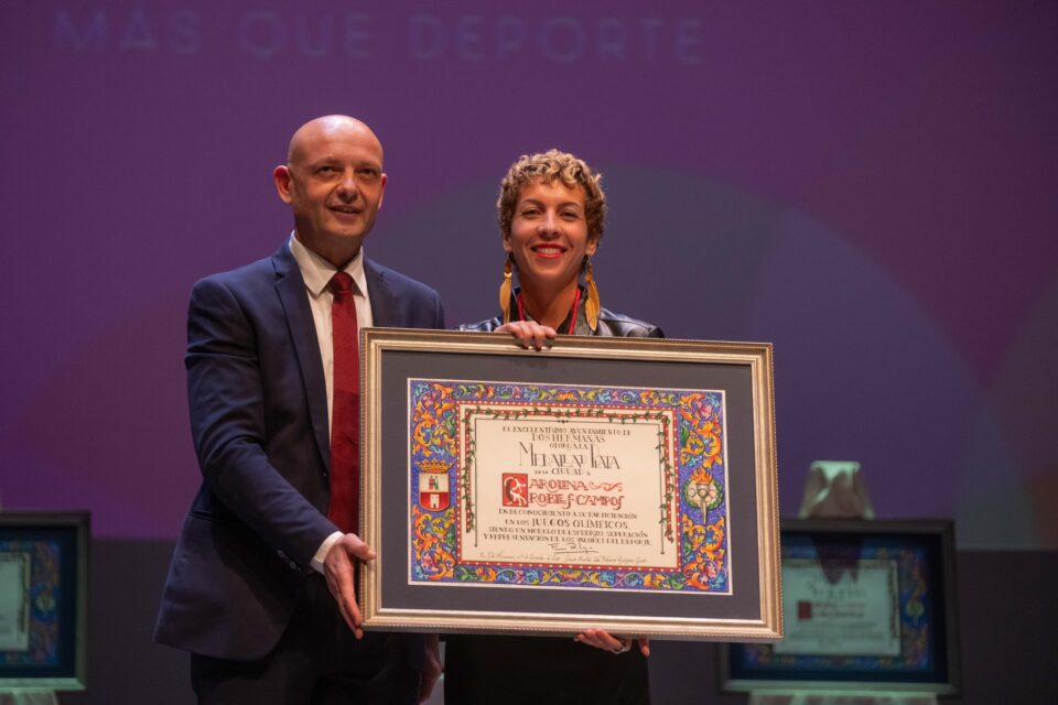 Carolina Robles Medalla de Plata de la Ciudad
