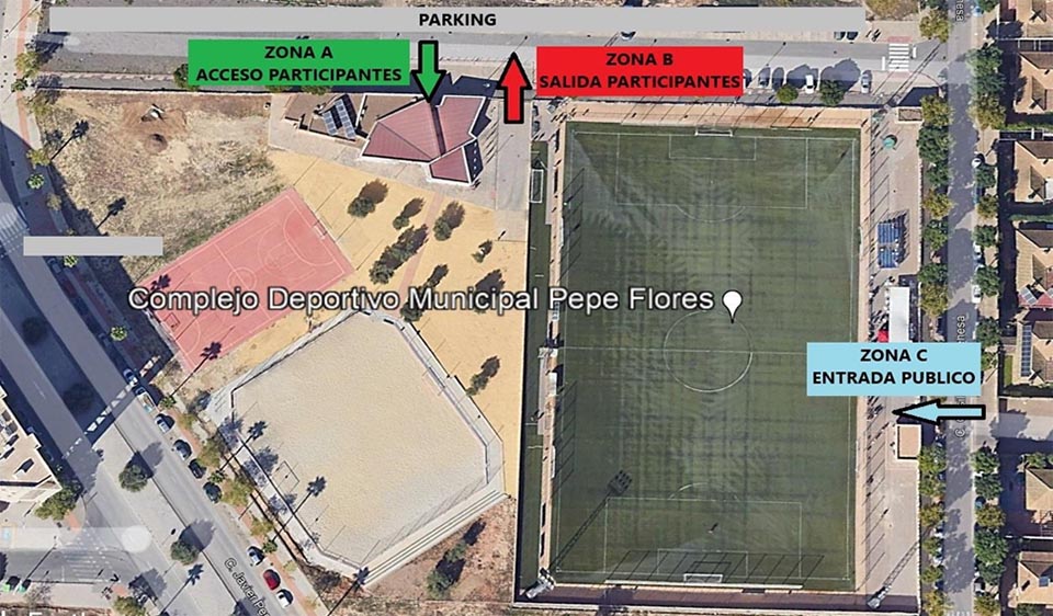Fútbol Solidario 2024 - Plano de situación