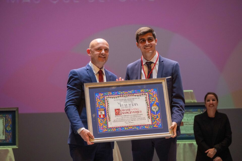 Juanlu Sánchez Medalla de Plata de la Ciudad